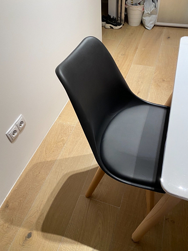 Деревянный стул Bonuss black / black фото покупателя 58