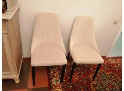 Стул на металлокаркасе Kora light blue / white фото покупателя 18