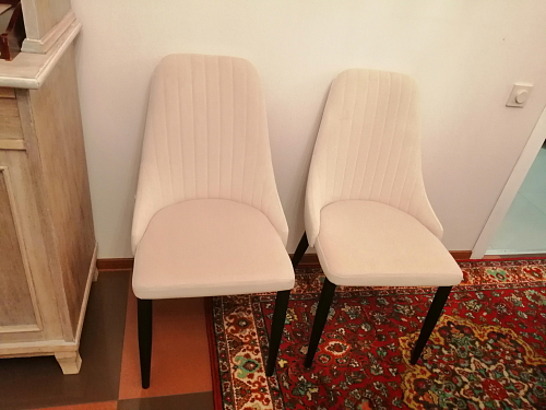 Стул на металлокаркасе Kora black / gray фото покупателя 489