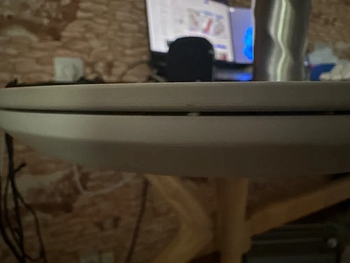 Стол Unika 180x80 белый спеченный камень / светлое дерево фото покупателя 4