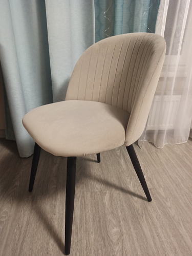 Стул на металлокаркасе Gabi-1 wine red / black фото покупателя 313