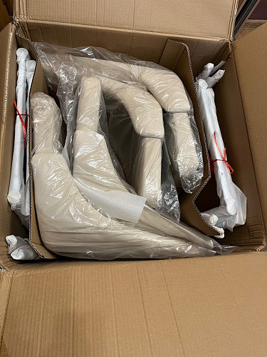 Стул на металлокаркасе Kora black / gray фото покупателя 363