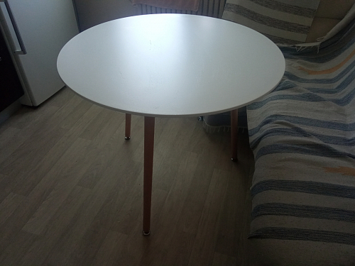 Стол Lorini 80 white / wood фото покупателя 3