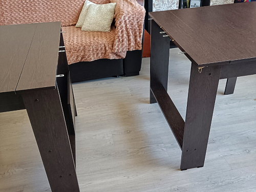 Стол обеденный раздвижной СтК7 венге фото покупателя 128