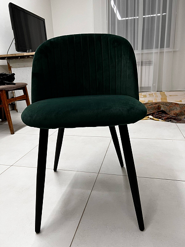 Стул на металлокаркасе Gabi gray / black фото покупателя 226