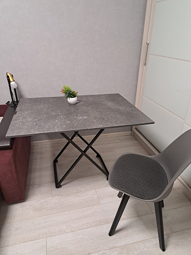 Стол-трансформер Калифорния Андрэ Loft интра / черный фото покупателя 2