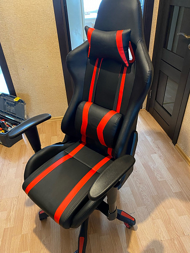 Компьютерное кресло Blok red / black фото покупателя 25