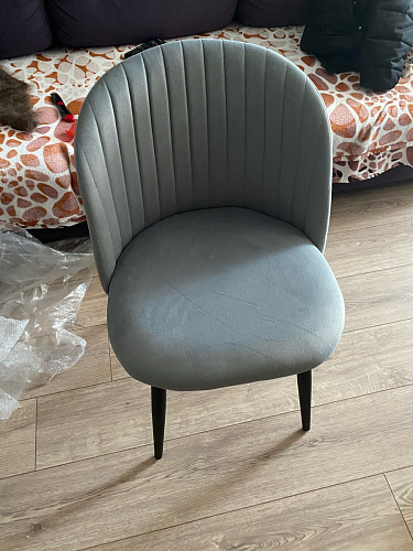 Стул на металлокаркасе Gabi latte / gold / black фото покупателя 263