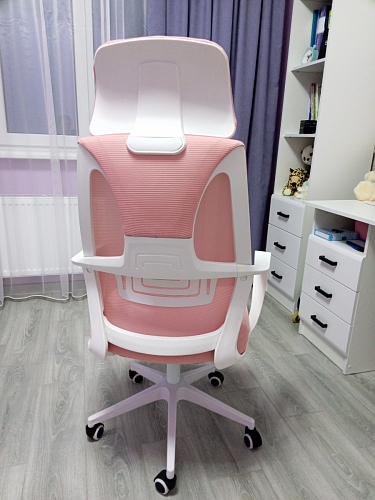 Компьютерное кресло Golem dark gray / white фото покупателя 10