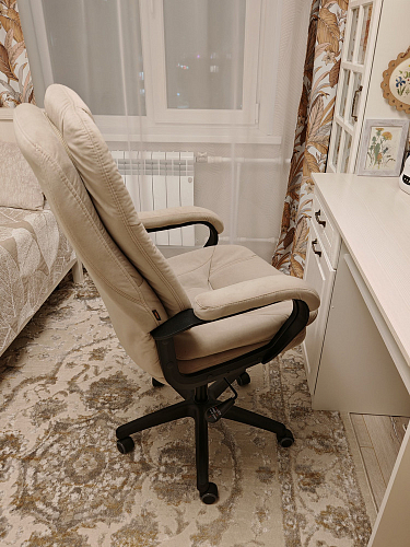 Компьютерное кресло Comfort lux серый фото покупателя 71