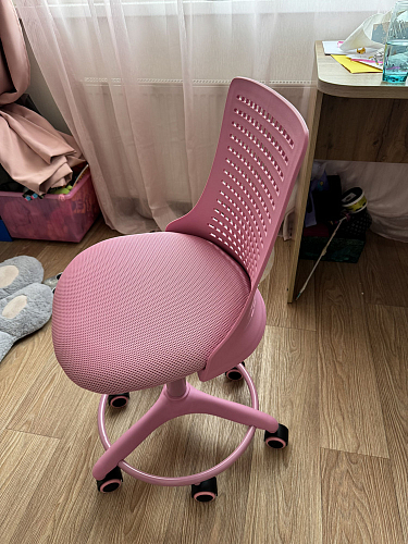 Компьютерное кресло Kiddy салатовое ткань (сетка) фото покупателя 13