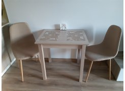 Стул на металлокаркасе Lilu dark grey / black фото покупателя 104