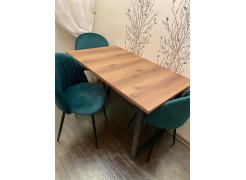 Стол Лота Лофт 140 25 мм юта / белый матовый фото покупателя 929