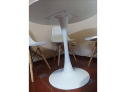 Стол Тулип 90х73 дуб вотан / белый фото покупателя 76