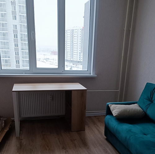 Письменный стол Битти Лофт 116х60х75 дуб вотан / черный матовый фото покупателя 8