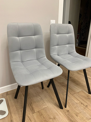 Комплект стульев Чилли 2 шт бежевый / черный фото покупателя 1129