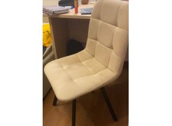 Стул на металлокаркасе Чилли светло-серый / черный фото покупателя 190