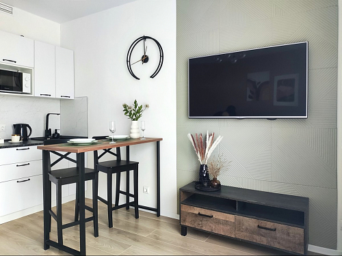 Барная стойка Дилан Лофт 120х40х98 дуб делано темный фото покупателя 195