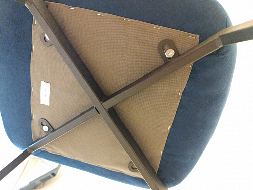 Стул на металлокаркасе Челси К бирюзовый / черный фото покупателя 208