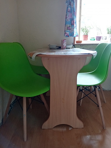 Пластиковый стул Eames PC-015 серый фото покупателя 341