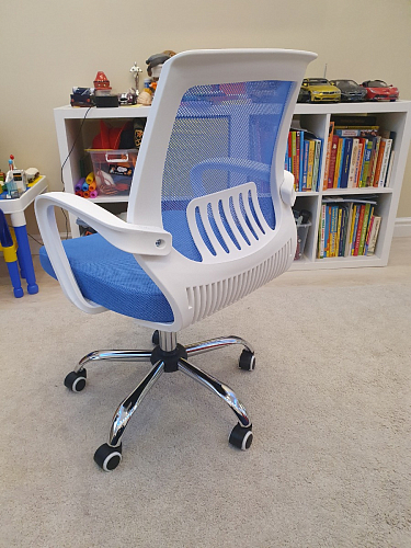 Компьютерное кресло Ergoplus light gray / white фото покупателя 28