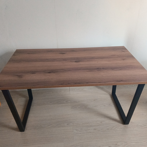 Деревянный стол Лота Лофт 120х75 белый матовый / дуб крафт золотой фото покупателя 992