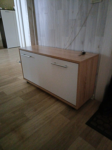 Обувница ТП-3 дуб сонома / белый фото покупателя 1