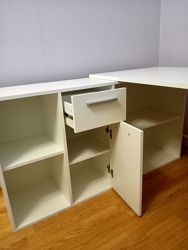 Письменный стол Лайт 03.245F белый гладкий 101 фото покупателя 142