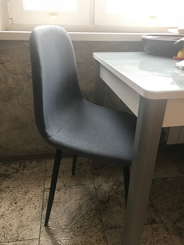 Стул на металлокаркасе Lilu pink / black фото покупателя 18