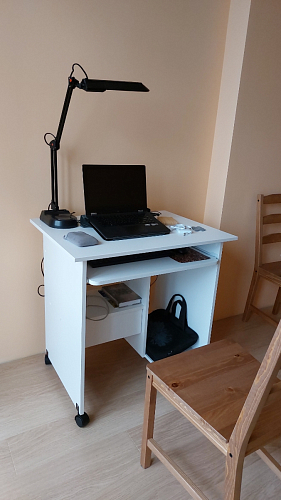 Стол компьютерный КСТ-10.1 бетон фото покупателя 37