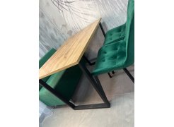 Стол Лота Лофт 120 25 мм сабия / черный матовый фото покупателя 836