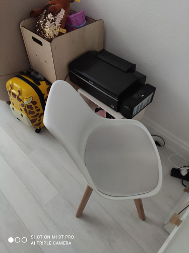 Деревянный стул Bonuss light gray / wood фото покупателя 118