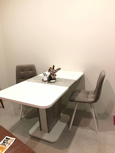 Стул на металлокаркасе Чилли бирюзовый / черный фото покупателя 846