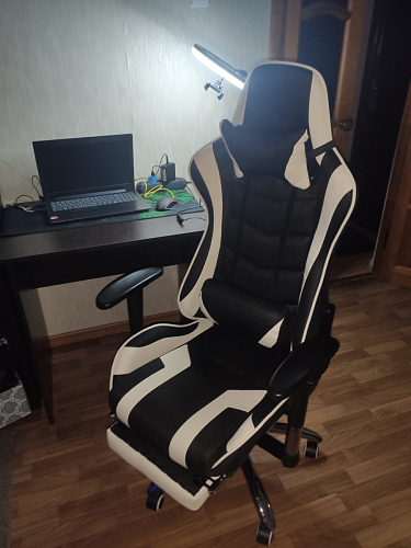 Компьютерное кресло Kano 1 light blue / black фото покупателя 10