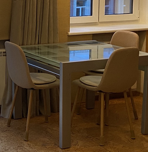 Стул на металлокаркасе Lilu 05 gray / white фото покупателя 35