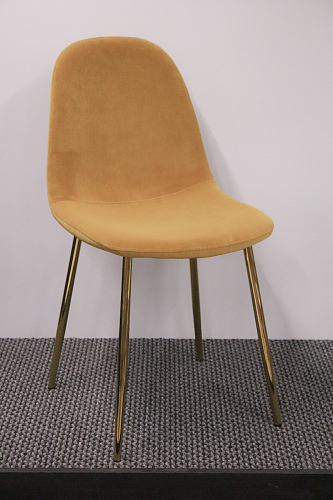 Стул на металлокаркасе Lilu 05 gray / white из шоурума 3