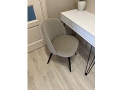 Стул на металлокаркасе Gabi 1 gray / black фото покупателя 319