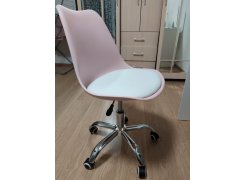 Компьютерное кресло Kolin с подушкой clear / white фото покупателя 597