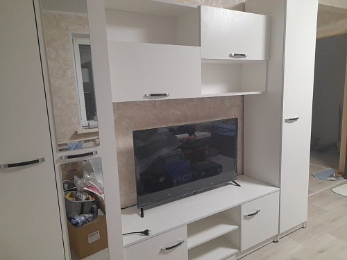 Готовая гостиная Бертелена дуб крафт серый / серый графит фото покупателя 9