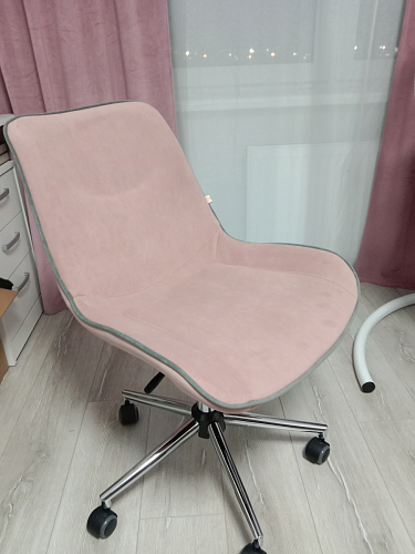 Компьютерное кресло Style/Стайл розовое фото покупателя 43