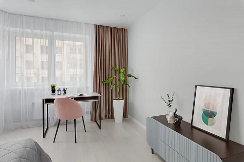 Письменный стол Леон Лофт дуб делано светлый / белый матовый фото покупателя 119