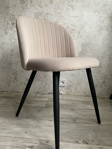 Стул на металлокаркасе Gabi latte / gold / black фото покупателя 290