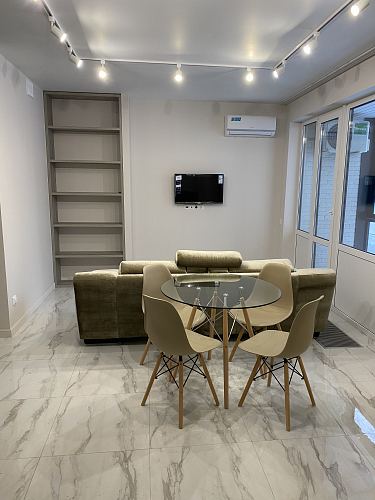 Стеклянный стол PT-151 90 фото покупателя 1