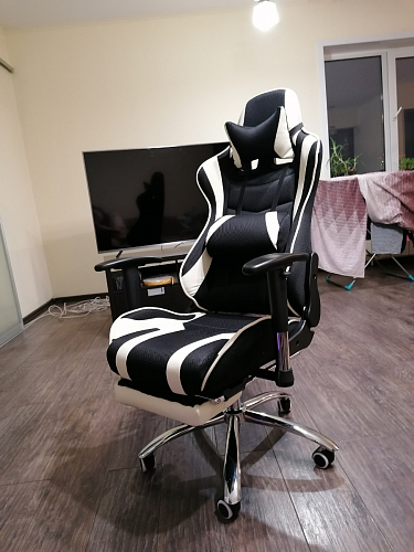 Компьютерное кресло Kano 1 cream / black фото покупателя 123