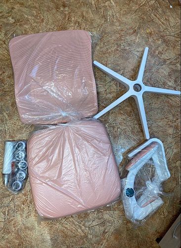 Компьютерное кресло Konfi pink / white фото покупателя 7