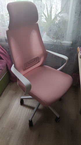 Компьютерное кресло Golem dark gray / white фото покупателя 28