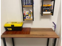 Барная стойка Дилан Лофт 120х60х90 бетон фото покупателя 127