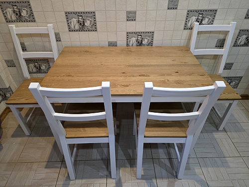 Обеденная группа Sonata/Соната антик / графит фото покупателя 40