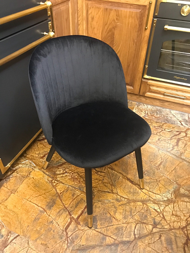 Стул на металлокаркасе Gabi 1 light purple / black фото покупателя 688