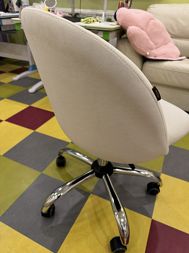 Компьютерное кресло Melody молочное фото покупателя 93